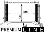 Mahle Ac 248 000P - Oe 210 830 06 70 Condensatore Aria Condizionata Per Classe E (W210), Classe E (VF210), Classe E (S210)