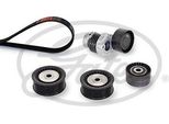 Gates K027PK1600 - Kit Di Ricambio Oe 117207646R Per Dokker, Duster, Lodgy, Logan, Sandero, Juke (F15), Qashqai Ii (J11), Captur I (H5, J5), Clio Iv, Kangoo (Kw), Kangoo (Fw)