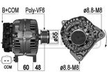 Era 209071A - Alternatore Oe 23100 0027R Per Duster, Clio Ii, Clio Iii, Fluence (L3), Grand Scenic Iii (Jz), Kangoo (Kw), Kangoo (Fw), Laguna Iii, Megane Cc, Megane Ii, Megane Iii, Modus (F/JP0), Scenic Iii, Twingo Ii (CN0)