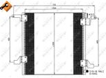 Nrf 35579 - Oe 1638300070 Condensatore Aria Condizionata Per Classe M (W163)