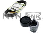 Snr KA855.27 Set Di Cinghie Trapezoidali Dentate Oe MN158101 Compatibile Con Talisman, Scenic, Megane, Kangoo, Kadjar, Clio, Captur, Qashqai, NV200, Micra, Juke, Classe Gla, Cla, Citan, Classe B, Classe A, Sandero, Logan, Lodgy, Duster, Dokker