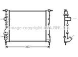 Prasco RTA2218 - Radiatore Oe 7700836301, Raffreddamento Motore Per Logan, Clio Ii, Kangoo (Kc), Kangoo (Fc), Megane I, Scenic I, Thalia I (Lb), Thalia Ii (Lu)