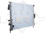 Nrf 53118 - Radiatore Oe 8200735039, Raffreddamento Motore Per Duster, Logan, Sandero, Logan I, Sandero I (Bs)