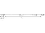 Bosch 0 265 007 583 - Sensore Abs Oe 82 00 254 687 Per Logan, Logan I, Twingo I (S06), Twingo I (C06)