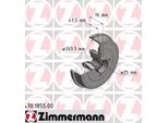 Zimmermann 470.1855.00 - Tamburo Del Freno Con Cuscinetto Ruota Per Logan, Sandero, Logan I