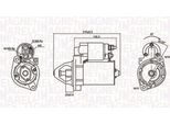 Magneti Marelli 063721075010 - Motorino Di Avviamento, Starter Per Vito (W638), Sprinter (W904), Sprinter (W903), Sprinter (W901, W902), Slk (R170), Classe M (W163), Classe E (C124), Classe E (A124), Classe E (W210), Classe E (W124), Clk (A208), Clk (C208), Classe C (S203), Classe C (CL203), Classe C (W203), Classe C (W202)