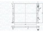 Magneti Marelli 350213194700 - Oe 7700838134 Radiatore, Raffreddamento Motore Per Logan, Thalia Ii (Lu), Thalia I (Lb), Scenic I, Megane Scenic, Megane I, Logan I, Kangoo (Fc), Kangoo (Kc), Clio Ii