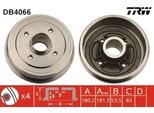 Trw DB4066 - Oe 77 00 685 473 Tamburo Del Freno Per Clio I, Twingo I (C06), Twingo I (S06)
