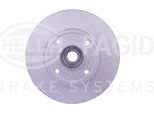 Hella 8DD 355 123-241 - Oe 432005338R Disco Freno Per Note (E11, NE11), Clio Iii, Megane Ii, Modus (F/JP0), Thalia Ii (Lu), Twingo Ii (CN0), Wind (E4M)