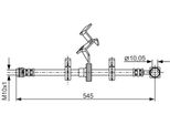 Bosch 1 987 481 077 - Oe A 163 420 08 48 Telaio Di Rinforzo Per La Classe M (W163)