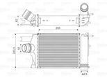 Valeo 818609 - Intercooler Oe 144965154R Per Dokker, Duster, Lodgy, Logan, Sandero, Captur I (H5, J5), Clio Iv
