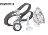 Ridex 3096W0013 - Oe 21010 00Q0E Wasserpumpe + Zahnriemensatz FüR Dokker, Duster, Logan, Sandero, Almera Ii (N16), Micra Iii (K12), Note (E11, NE11), Pulsar, Qashqai +2 I (J10), Tiida (C11), Captur I (H5, J5), Clio Ii, Clio Iii, Clio Iv, Fluence (L3), Grand Scenic Ii (Jm), Grand Scenic Iii (Jz), Kangoo (Kc), Kangoo (Kw), Kangoo (Fc), Kangoo (Fw), Laguna Iii, Logan I, Megane Cc, Megane Ii, Megane I