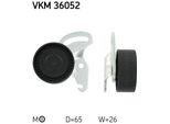 Skf Vkm 36052 Rullo Tenditore, Cinghia Trapezoidale Dentata Oe 1175000Q1J Compatibile Con Clio, Kangoo, Megane, Scenic, Modus, Thalia, Logan, Almera, Kubistar, Micra