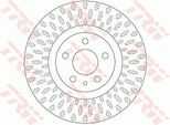 Trw DF6522 - Disco Freno Oe 51937218 Per 500L (351, 352)
