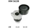 Skf Vkm 36138 Tendicinghia, Cinghia Trapezoidale Dentata Oe 117506193R Compatibile Con Scenic, Kadjar, Kangoo, Megane, Clio, Dokker, Duster, Lodgy, Logan, Sandero, Juke, Micra, Pulsar, Qashqai, Captur