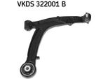 Skf Vkds 322001 B - Oe 50703129 Braccio Di Controllo Per Panda