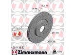 Zimmermann 400.1436.52 - Disco Freno Per Classe C (W202), Clk (A208), Classe E (W210), Classe E (S210)