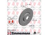 Zimmermann 370.4400.52 - Disco Freno Per 124 Spider, MX-5 Iv (Nd)
