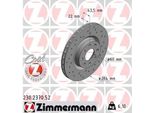 Zimmermann 230.2370.52 - Disco Freno Per Punto, Corsa E (X15), Corsa D (S07), Adam