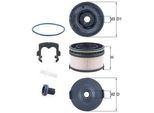 Mahle Kx 568KIT - Oe 6540900652 Filtro Carburante Per Classe C (W205), Classe C (A205), Classe C (C205), Classe C (S205), Cls (C257), Classe E (W213), Classe E (S213), Classe E (A238), Classe E (C238), Classe G (W463), Glc (X253), Glc (C253), Gle (V167), Gle (C167), Gls (X167), Classe S (V223), Classe S (W222), Classe S (W223), Sprinter (W907, W910), Classe V (W447), Vito (W447)