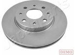 Japanparts DI-0224C - Oe 1541806 Disco Freno, Asse Anteriore Per 500 (312), Panda, Ka (RU8)
