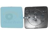 Van Wezel Specchio Retrovisore Esterno Destro Adatto Per MERCEDES-BENZ Berlina (W124) Blu Oscurato Piatto Riscaldabile 3024836