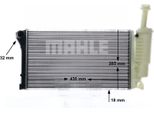 Mahle Cr 10 000S - Radiatore Oe 51779915, Raffreddamento Motore Per Panda