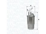 Magneti Marelli 153071760220 - Oe 77363804 Filtro Carburante Per Doblo, Fiorino, Punto, Qubo, Ka (RU8)