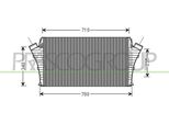 Prasco FT520N002 - Intercooler Oe 51770417 Per Croma, Signum (Z03), Vectra C (Z02)
