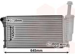 Van Wezel 17002335 - Oe 51779915 Radiatore, Raffreddamento Motore Per Panda