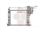 Van Wezel 30002265 - Oe 6385012801 Radiatore, Raffreddamento Motore Per Vito (W638), Classe V (638/2)
