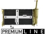 Mahle Cr 2010 000P - Radiatore Oe 46834075, Raffreddamento Del Motore Per Idea