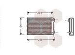 Van Wezel Scambiatore Di Calore Per Riscaldamento Interno 17006242 Per Fiat Punto (188)