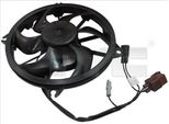 Tyc 826-0009 - Ventola Radiatore Oe 1253N8 Per C5 Ii (Rc), C5 Ii (Re), C5 Iii (Rd), C5 Iii (Rw), 407, 407 Sw (6D, 6E)