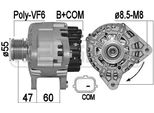 Era 209545A - Alternatore Oe 23 10 072 81R Per Dokker, Duster, Lodgy, Logan, Sandero, Clio Iv, Fluence (L3), Grand Scenic Iii (Jz), Kangoo (Kw), Kangoo (Fw), Logan I, Megane Cc, Megane Iii, Scenic Iii, Captur I (H5, J5)