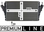 Mahle Ci 301 000P - Intercooler Oe 51770417 Per Croma, Vectra C (Z02), Signum (Z03)