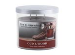 Candela Profumata Five Elements Oud & Wood, 420 G, 3 Stoppini