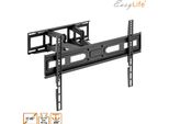 Supporto Tv Easylife Flexmount Dual E80, Per 37-80 Pollici - Orientabile, Inclinabile, Design A Doppio Braccio, Vesa 600X400, Portata 40 Kg