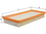 Mahle Lx 854 - Filtro Aria Oe 71754214 Per Punto