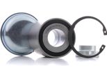 Ridex 654W0721 - Oe 168 981 07 27 Set Di Cuscinetti Ruota, Asse Posteriore Per Classe A (W168)