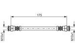 Bosch 1 987 476 012 - Oe 4806 A2 Bloccatore Per 607 (9D, 9U), Felicia (6U), Caddy Ii (9K)