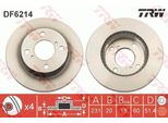 Trw DF6214 - Disco Freno Oe 40206 4A00G Per Pixo (UA0)