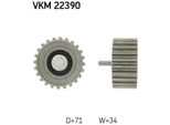 Skf Vkm 22390 - Puleggia Folle Oe 500388688, Cinghia Di Distribuzione Per Ducato