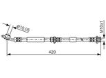 Bosch 1 987 476 790 - Tubo Freno Oe 46210 2F002 Per Primera (P11)