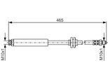 Bosch 1 987 476 079 - Tubo Freno Oe 51718921 Per Panda