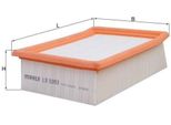 Mahle Lx 3535 - Filtro Aria Oe 51885845 Per 500 (312), 500L (351, 352), Panda