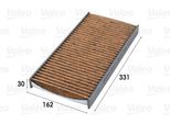 Valeo 701010 - Oe 9179904 Filtro Aria Abitacolo Per Croma, Vectra C (Z02), Tigra Twintop (X04), Signum (Z03), Corsa C (X01), Combo Tour, Combo