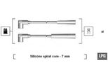 Magneti Marelli 941095100582 - Set Di Cavi Candela Oe 46749624 Per Punto, Seicento, Doblo, Palio, Panda, Strada