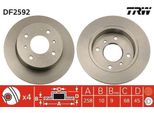 Trw DF2592 - Disco Freno Oe 53206 5M311 Per Almera Ii (N16), Primera (P10), Primera (P11)