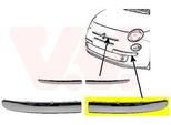 Van Wezel 1604581 - Coperchio Oe 0735455057, Paraurti Anteriore Sinistro Per 500 (312)